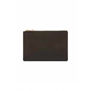 NEW IL BISONTE women's zip wallet in black